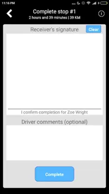 PAI Driver android App screenshot 0